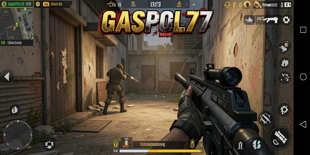 Tampilan gameplay GASPOL77 yang mendebarkan dan penuh aksi.