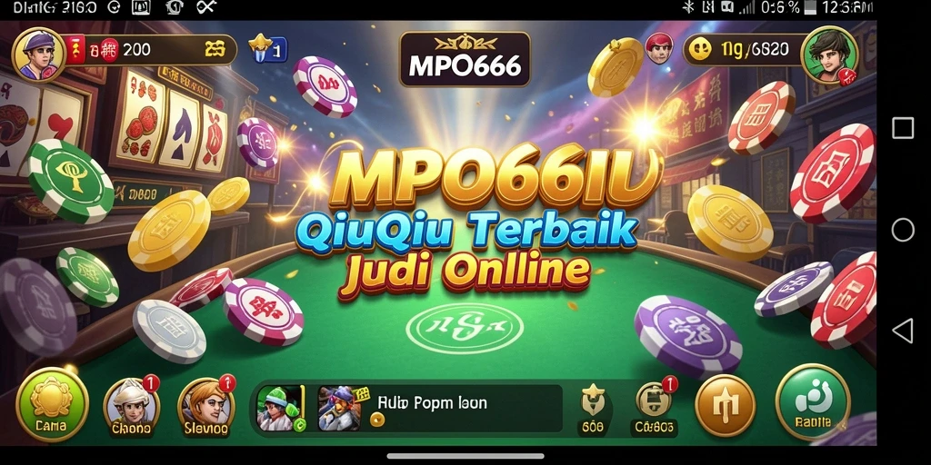 Tampilan gameplay QiuQiu yang menarik dan menegangkan.