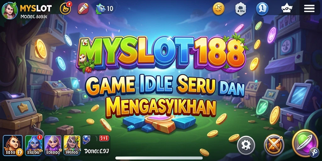 Tampilan gameplay menarik dari MYSLOT188 dengan karakter unik.