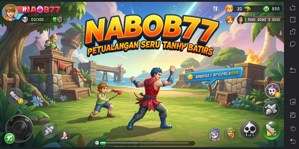 Tampilan gameplay seru dalam petualangan NABOB77.