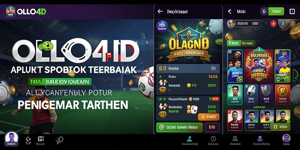 Tampilan gameplay OLLO4D yang menarik di aplikasi Sportsbook.