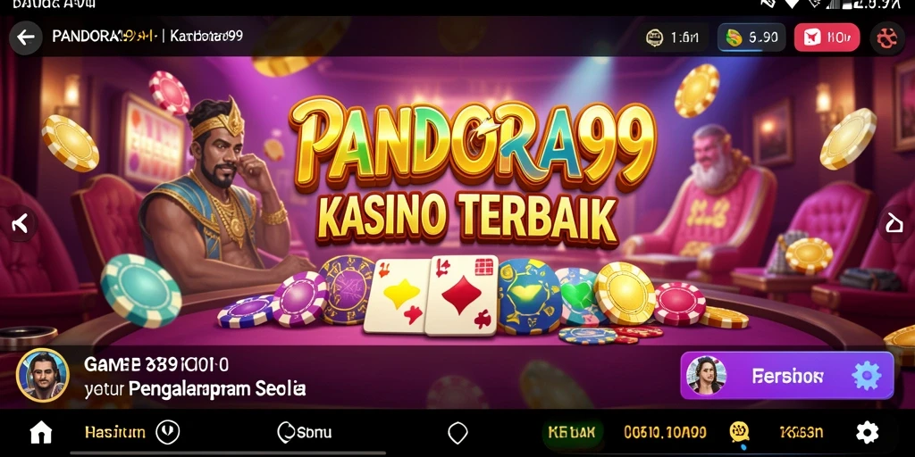 Tampilan gameplay seru dan interaktif di PANDORA99.