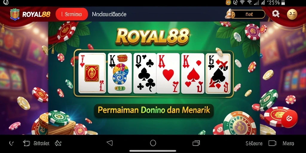 Tampilan menarik dari gameplay ROYAL88 yang seru.