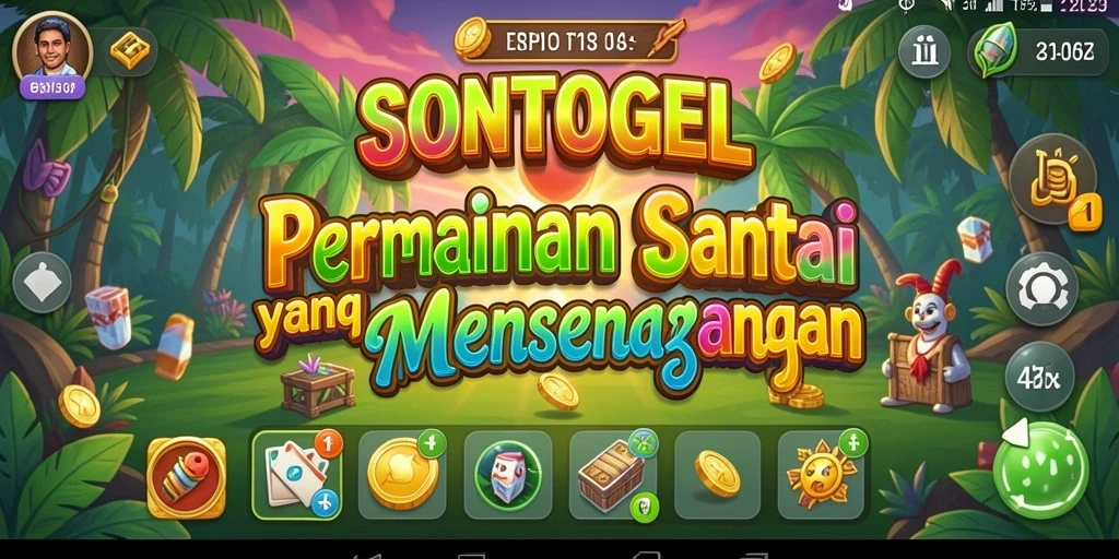 Tampilan gameplay menawan dari SONTOGEL dengan beragam tantangan casual.