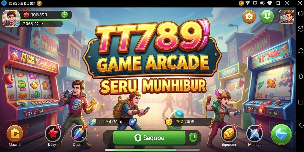 Screenshot gameplay TT789 menunjukkan aksi seru dalam game Arcade.